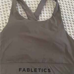 Fabletics Women's High Impact Strappy Sports Bra Activewear Size M